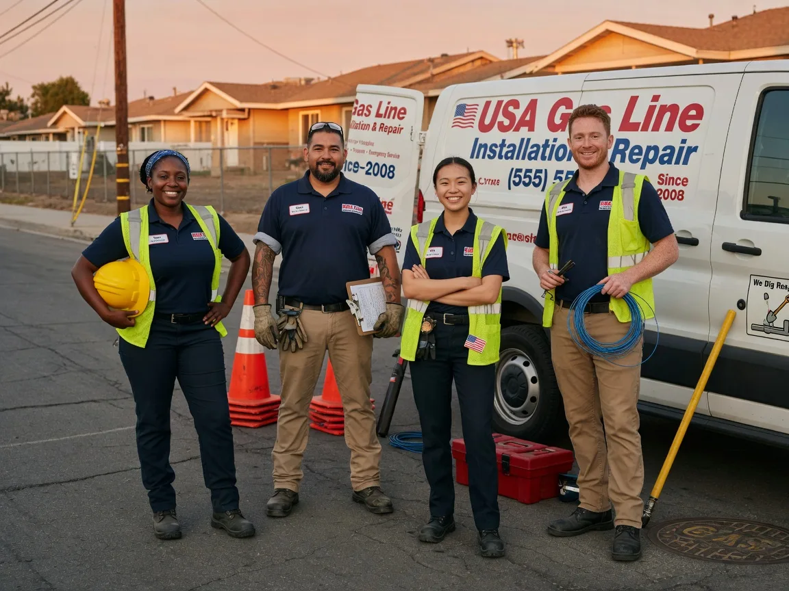 Gas Line Installation company in Webbers Falls, OK